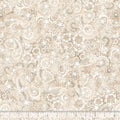 ATXSH Paisley Taupe Cotton 44"/45" Fabric Per Yard