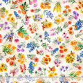 ATXSH Texas Wildflowers Oatmeal Cotton 44"/45" Fabric Per Yard