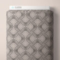 Adrianus Ivory/Black Marsh Havens QC Cotton 44”/45” Fabric Per Yard