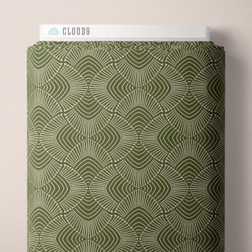 Adrianus Olive Marsh Havens QC Cotton 44”/45” Fabric Per Yard