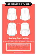 Archer Button Up Sizes 14-32