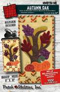 Autumn Oak Machine Embroidery Version with Hanger