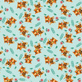 BL Zoo Crew Soft Blue Tossed Tigers 3864
