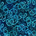 RB Batiks Expressions Tjaps Electric Blue