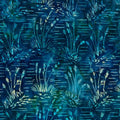 RB Batiks Tjaps Arabian Blue