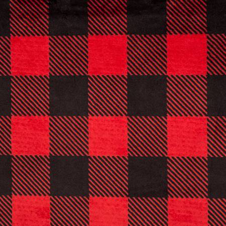 SF Scarlet/Black Buffalo Check Cuddle