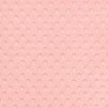 Baby Pink Cuddle Dimple Fabric per yard