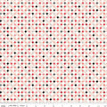 Barbie Vintage Sparkle Dots Blush Cotton 43"/44" Fabric Per Yard