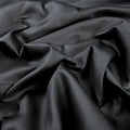 Black Cotton Sateen Wideback Fabric per yard