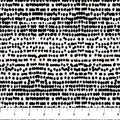 Black Dots Ink and Earth Cotton 44"/45" Fabric Per Yard