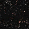 Black Speckled Metallic Cotton Wideback Fabric Per Yard