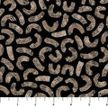 Black Strokes Soho Cotton 44"/45" Fabric Per Yard