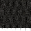 Black Texture Haberdashery Flannel Fabric per Yard