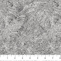 Black Texture Ink and Earth Cotton 44"/45" Fabric Per Yard