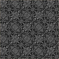 Black Verona Tiling Cotton 44”/45” Fabric Per Yard