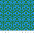 Blue Echinacea Indelible by Anna Maria for Northcott Cotton 44"/45" Fabric Per Yard