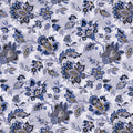 Blue Footstool Cotton Wideback Fabric