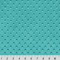 Blue Green Teal Cuddle Dimple Fabric per yard
