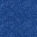 Blue Hexi Dots Cotton Wideback Fabric per yard
