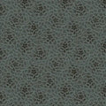 Blue Navy Chrysanthemum Cotton 43"/44" Fabric Per Yard