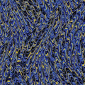 Blue Navy Marble Impressions Cotton 44"/45" Fabric Per Yard