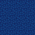Blue Navy Starlet Cotton Wideback Fabric per yard