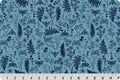 Blue Whispering Blooms Faegrove Quilting Cuddle Fabric Per Yard