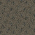Brown Chrysanthemum Cotton 43"/44" Fabric Per Yard
