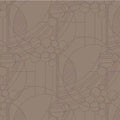 Brown Earth Palette March Balloons Cotton Wideback Fabric per yard