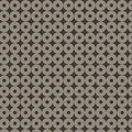 Brown Modern Refinement Circle Grid Geo Cotton 43"/44" Fabric Per Yard