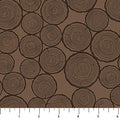 Brown Wood Pile Camping Therapy Cotton 44"/45" Fabric Per Yard