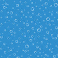 Bubbly Medium Blue Cotton 44"/45" Fabric Per Yard