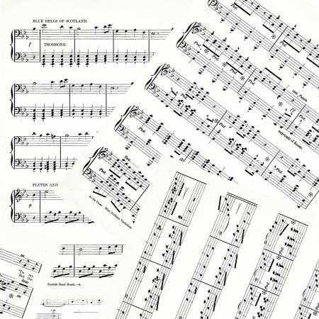 RB Art Journal Music White