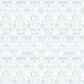 RB Journal Basics Ticket Row Blue