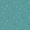 RB Ski Hill Skiers-Teal