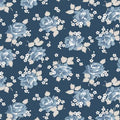 RB Serenity Blues Roses Navy