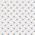 RB Serenity Blues Delicate Roses Cream