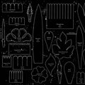 RB Sewing Seeds III Posie Patterns Black C15688