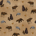 RB Pine Grove Animal Toss Tan C15931