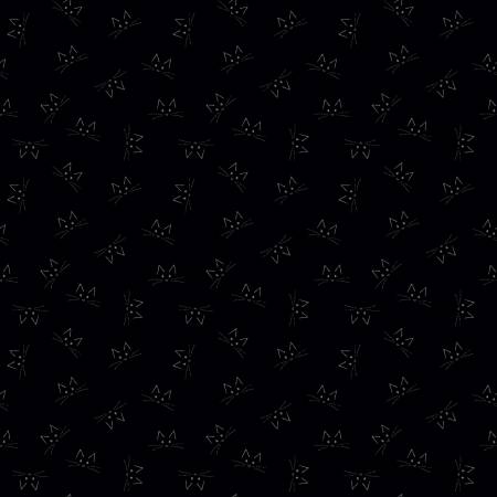 RB Blackout Cat Face Black