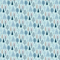 RB Winter Magic Trees Aqua