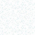 RB Blossoms On White In Color Peacock