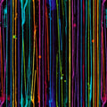 TT Black/Rainbow Stripes