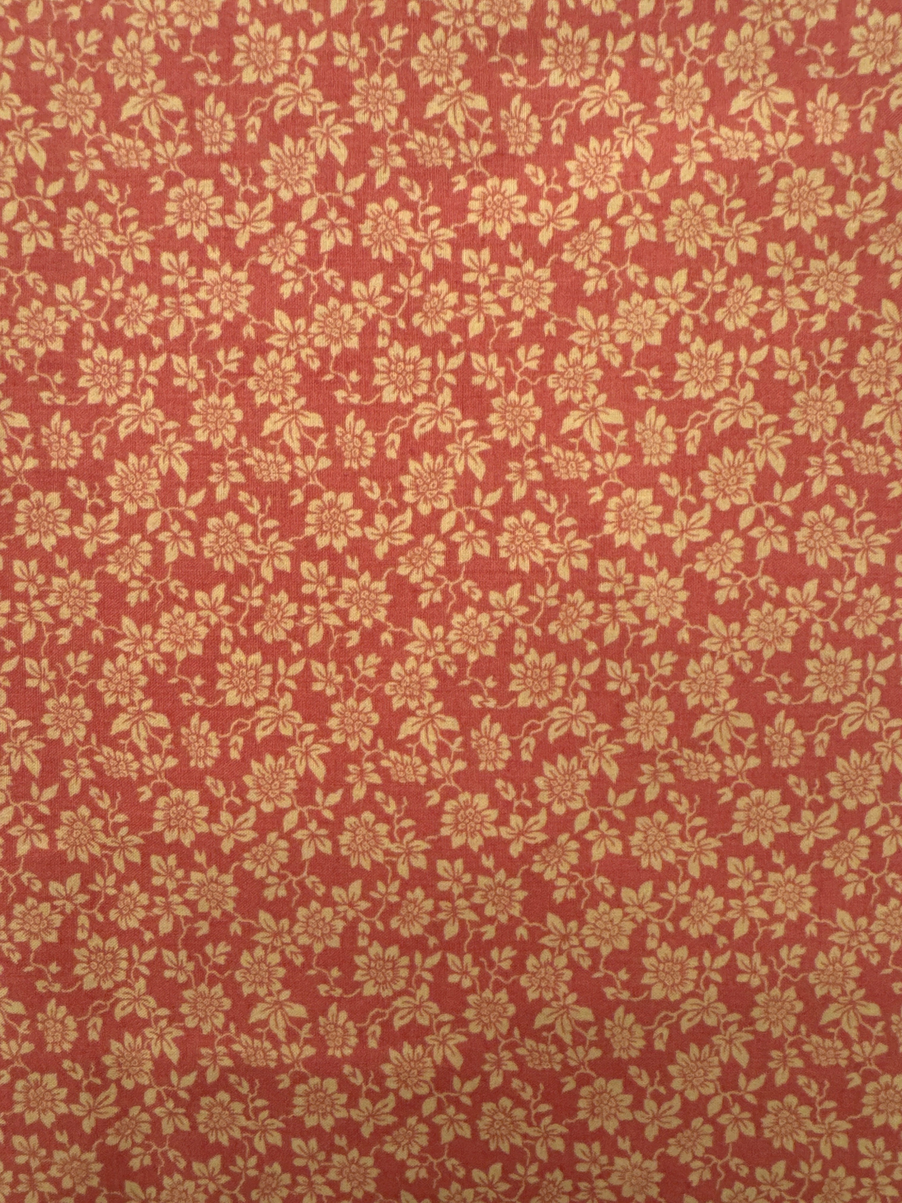 MO French General Bonheur De Jour Pink and Gold Floral