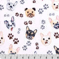 Cloud Cuddle Snow Doggy Daze 58" - 60" Fabric per yard