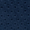 SF Navy Dimple Dot Cuddle Solid