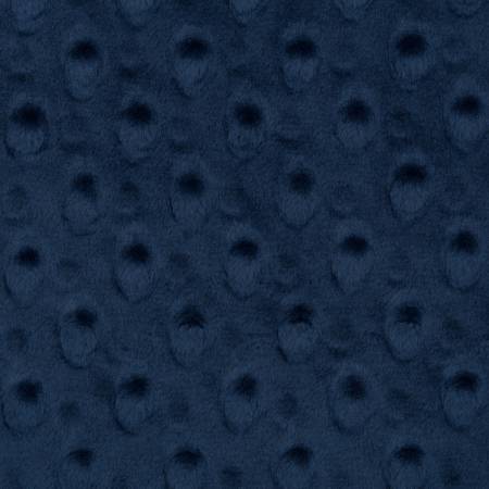 SF Navy Dimple Dot Cuddle Solid