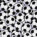 TT Packed Soccer Balls White