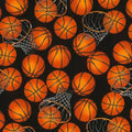TT Black Basketballs & Hoops