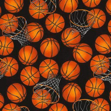 TT Black Basketballs & Hoops